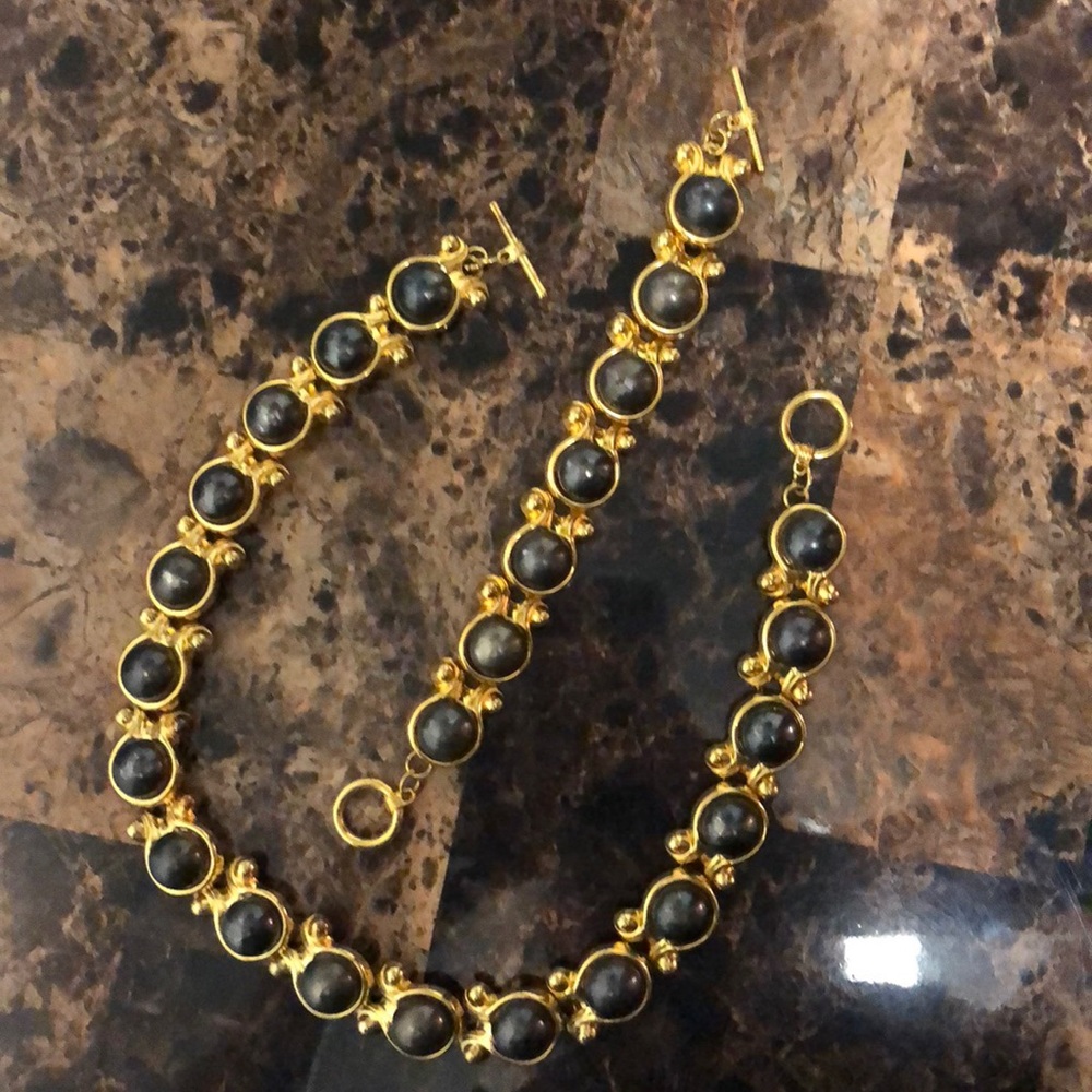 Vintage bracelet and necklace set